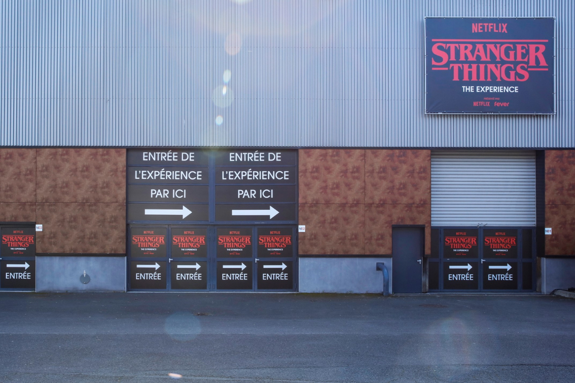 Stranger Things: The Experience Paris - Location